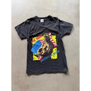 VTG Hulk Hogan American Hero 1991 WWF Tee Sz M